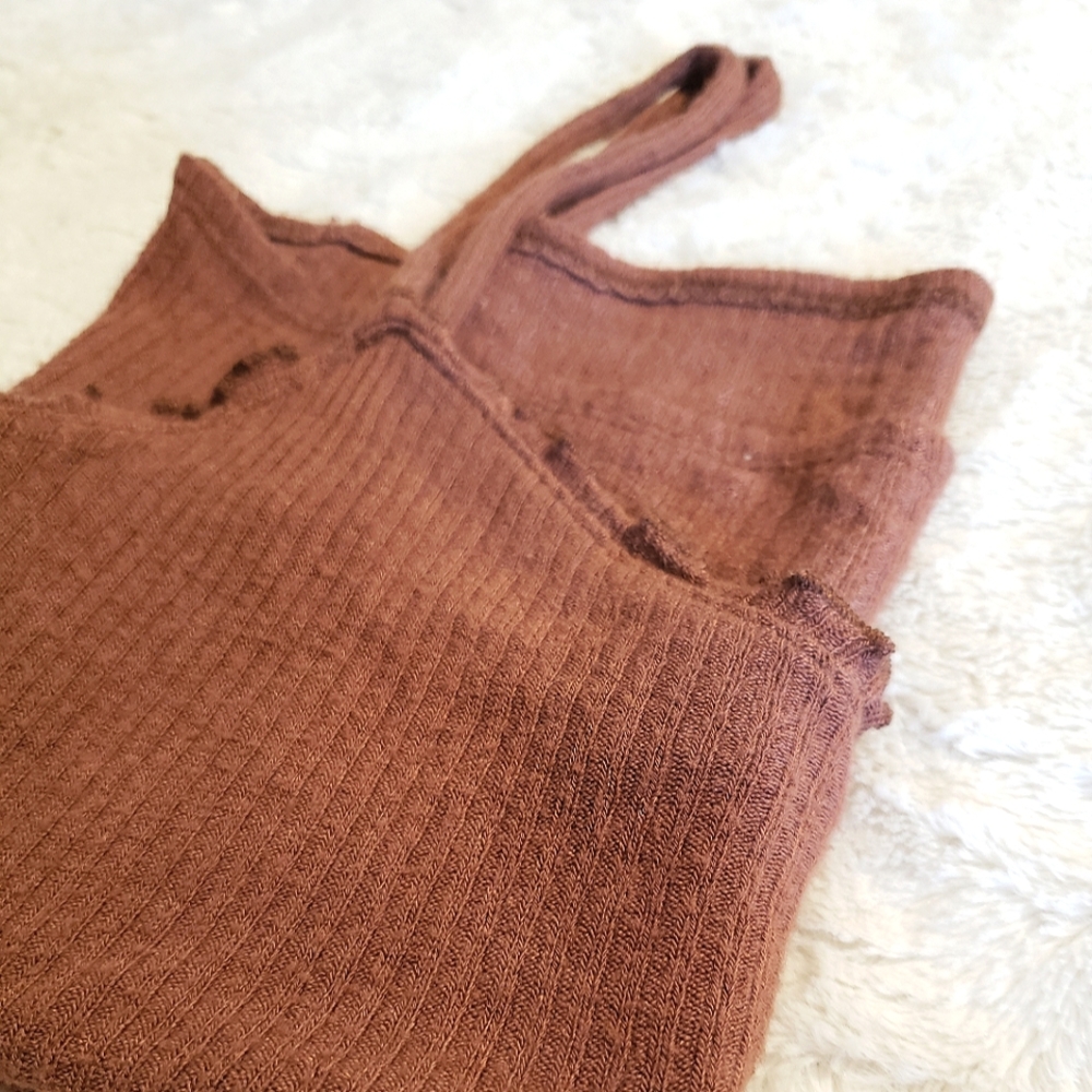 Urban Outfitters x Project Social T Ribbed Ruffle Tank - Picture 8 of 8